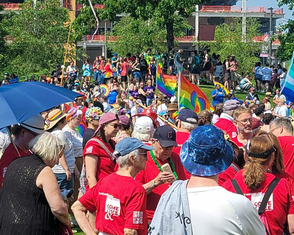 Fun at the Pride in CLE Parade